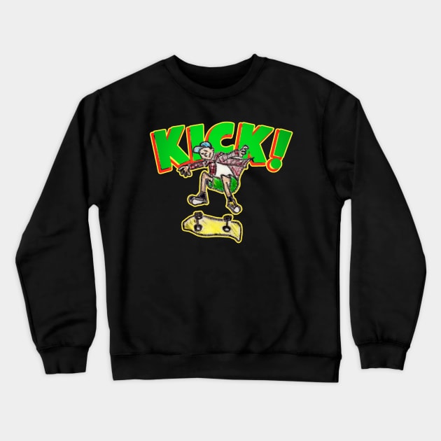 Kickflip Crewneck Sweatshirt by FLipTrix